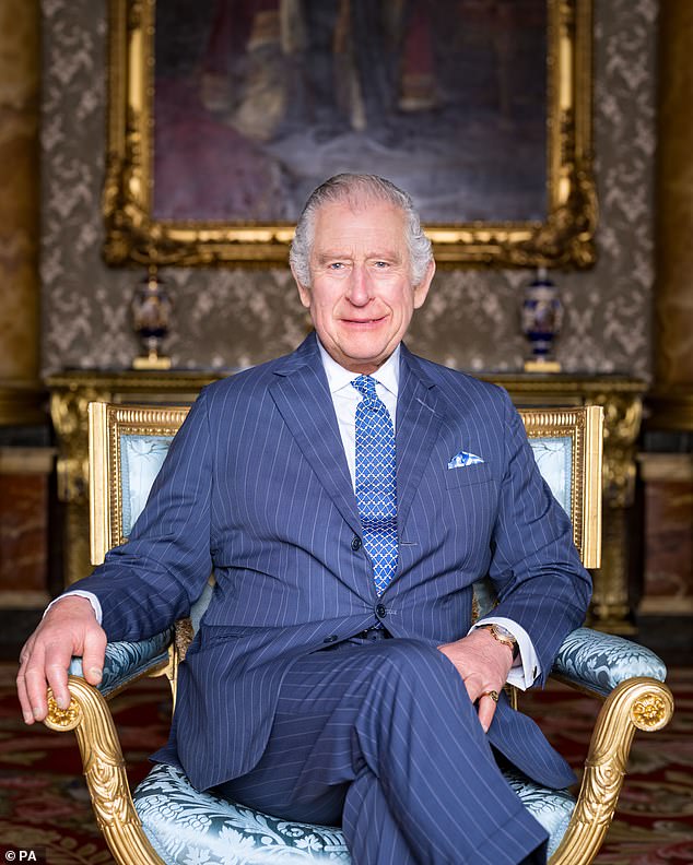 In its listing, the seller hails the coin as a 'must-have' for royal watchers and collectors, writing: 'This 50p coin features Prince Charles, the heir to the British throne, as King III
