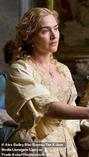 Kate played the real role in 2014's A Little Chaos, directed by Alan Rickman