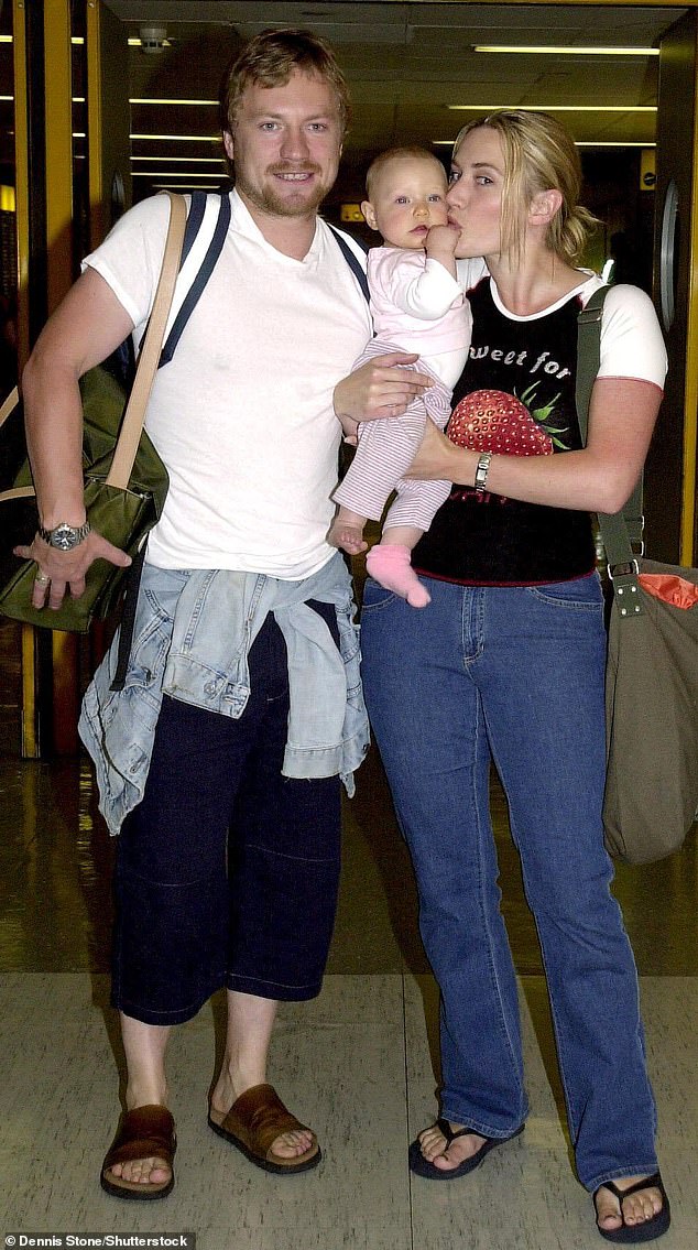 Yet, she was raised around a slew of successful stars in the industry, including her director father Jim Threapleton, Oscar-winning director Sam Mendes as her stepfather from 2003 to 2011, and refers to Leonardo DiCaprio as 'Uncle Leo' (seen with Kate and dad Jim in 2001)