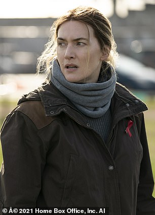Kate pictured in Mare of Easttown