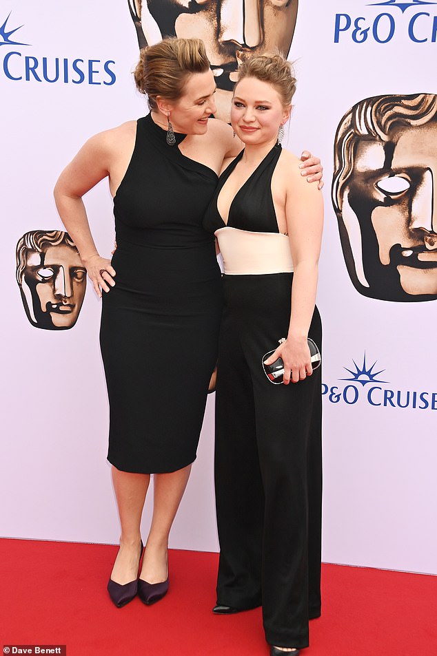 Mia is the latest actress with star-studded heritage to push back against the narrative that she received a helping hand in the industry due to her famous parents (seen with Kate in 2023)
