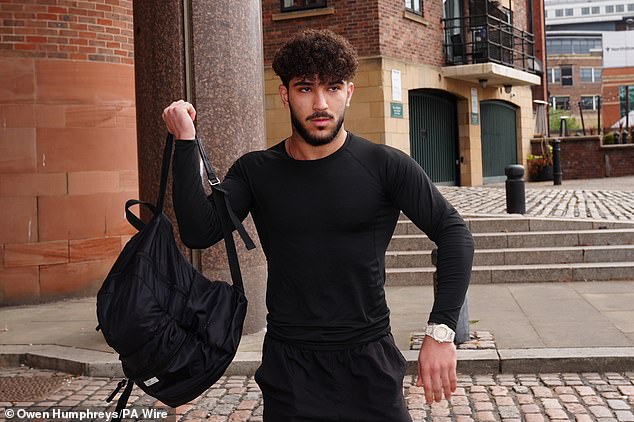 Mazyar Azarbonyad appeared at Newcastle Magistrates' Court where he pleaded guilty to dangerous driving, failing to stop twice and having no licence and no insurance during the crash