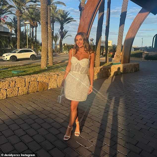 It comes after Dani looked nothing short of sensational as she hit the town in Ibiza for the first night of her second hen do on Friday