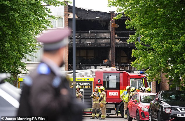 A 43-year-old mother and her three children, a 15-year-old girl and two boys aged eight and four, died at the scene