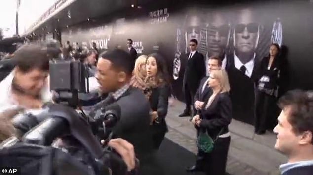The Fresh Prince Of Bel Air star slapped a reporter who attempted to kiss him on the red carpet during the Moscow premiere of Men In Black 3 back in 2012