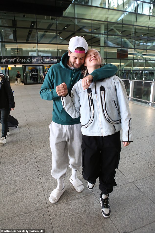 Now she is in the UK for her London shows