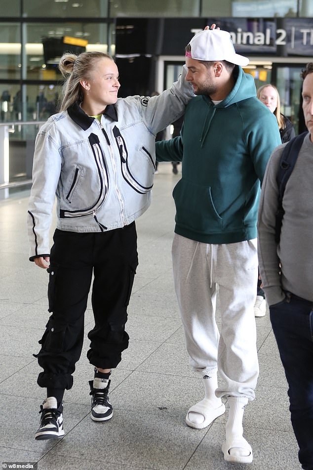 The pair recently enjoyed a cosy holiday together in Orlando