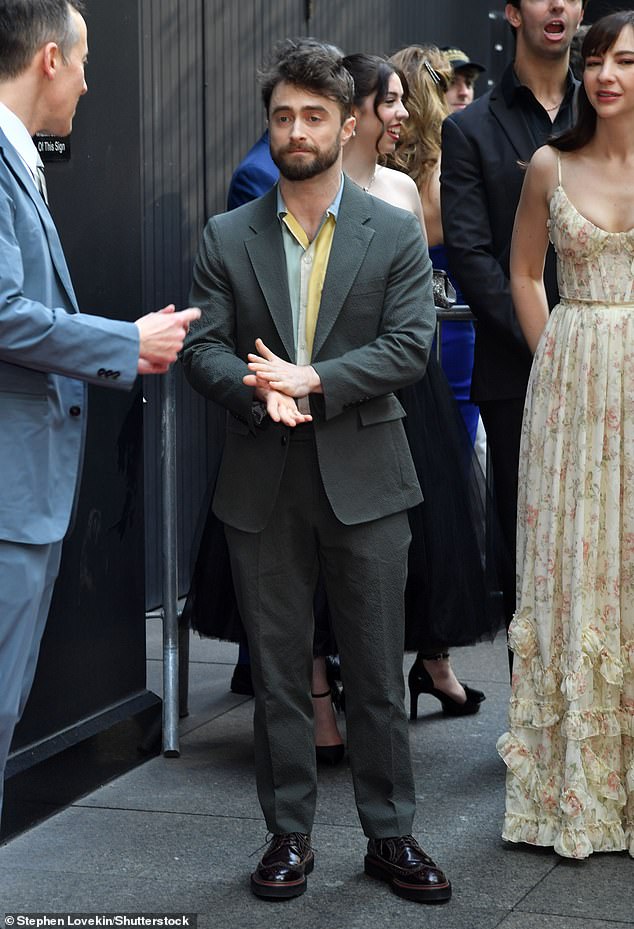 There have been varying shoe sizes given for the Harry Potter star, who stands at 5'5, but he is thought to wear a 8.5