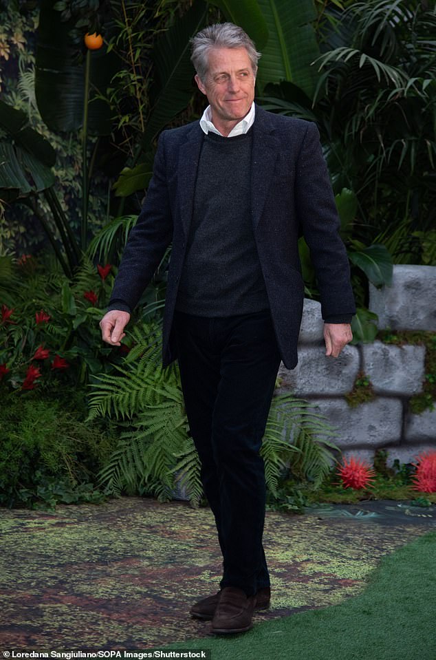 Coming in on the smaller side is Hugh Grant who is thought to wear a size 6 shoe