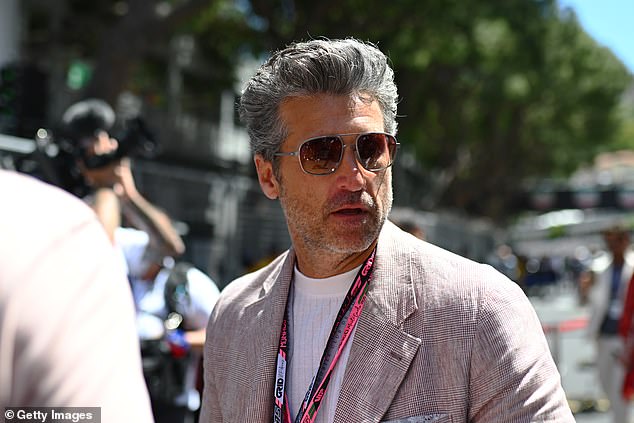 Hollywood superstar Patrick Dempsey is a regular attendee at F1 races around the world