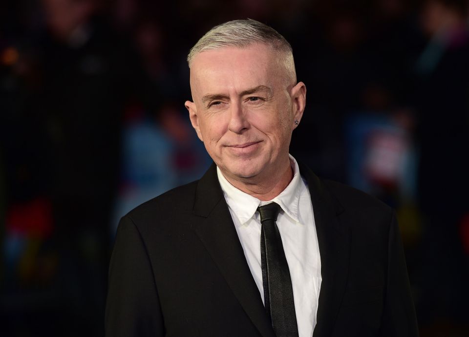 Holly Johnson at the European premiere of Eddie the Eagle.