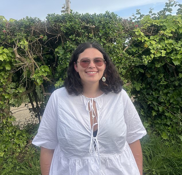 Cerys Lockeridge (pictured), 24, has been returning to the island every season for the past two years since graduating university