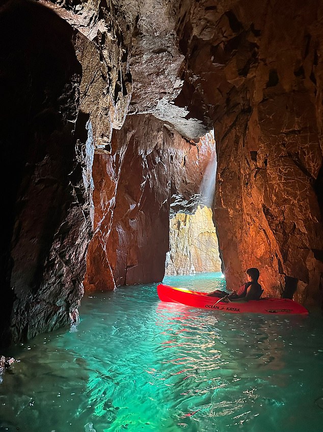 Tourists can wake up one morning to watch the sunrise and then hop on a canoe