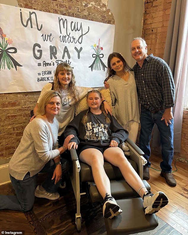 An MRI revealed a lesion on her brain, and after undergoing a biopsy, Phelan was diagnosed with glioblastoma, an aggressive and incurable form of brain cancer