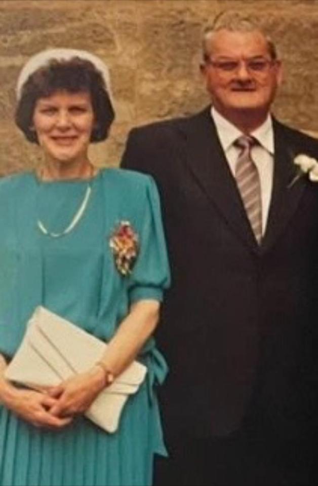 Photo of Jean and William Reid, parents of Iain and Stuart Reid.