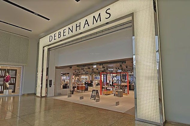 Pictured: A Debenhams in Sheffield's Meadowhall shopping centre during better times