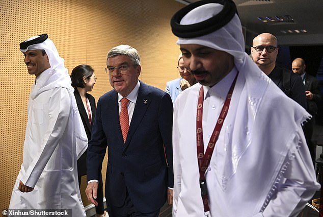 Thomas Bach attended the World Table Tennis Championships to lobby for a candidate