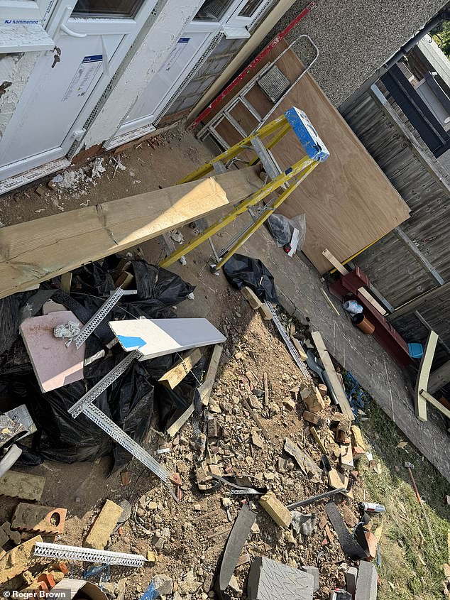 The Sunbury resident described how he was shocked when builders started work on converting the property to an HMO