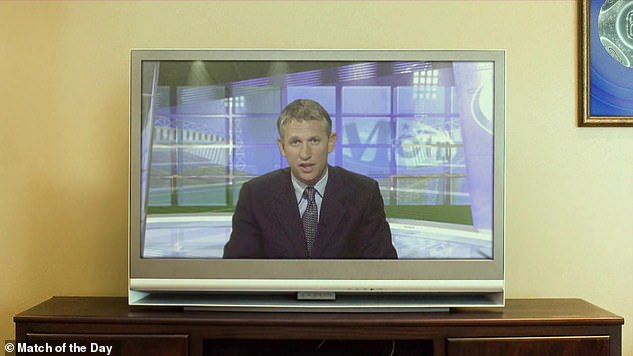 The show opened with a montage of Lineker's best bit followed by a old clip of him stating 'the end of an era'