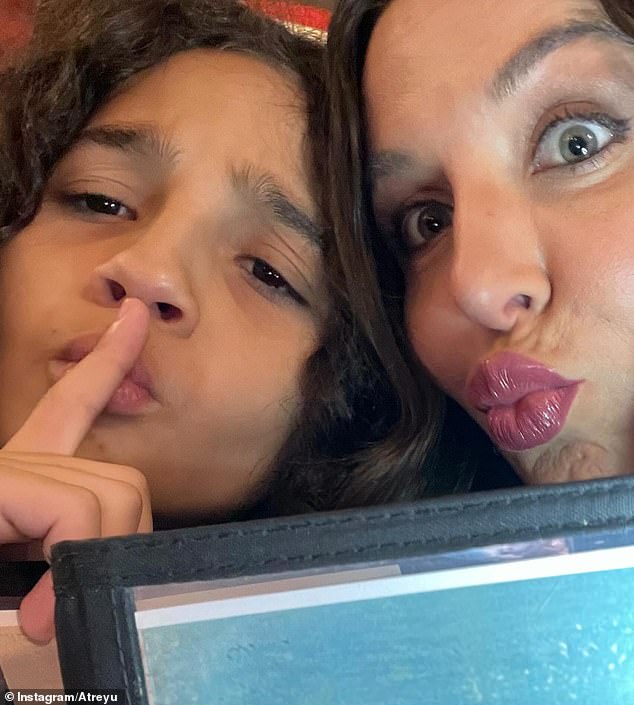 Clare revealed a GoFundMe campaign is asking for donations to have Atreyu cryogenically frozen in the hopes of the boy being 'reanimated' in the future
