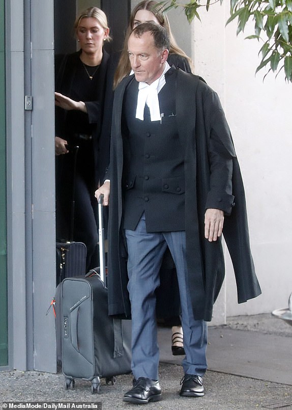 Simon Patterson, the estranged husband of accused mushroom killer Erin Patterson leaves court after completing his evidence in the high-profile murder case.EXCLUSIVE5 May 2025Â©MEDIA-MODE.COM