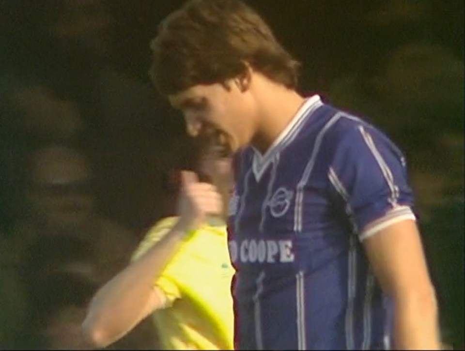 Lineker's formative years with Leicester were also shown