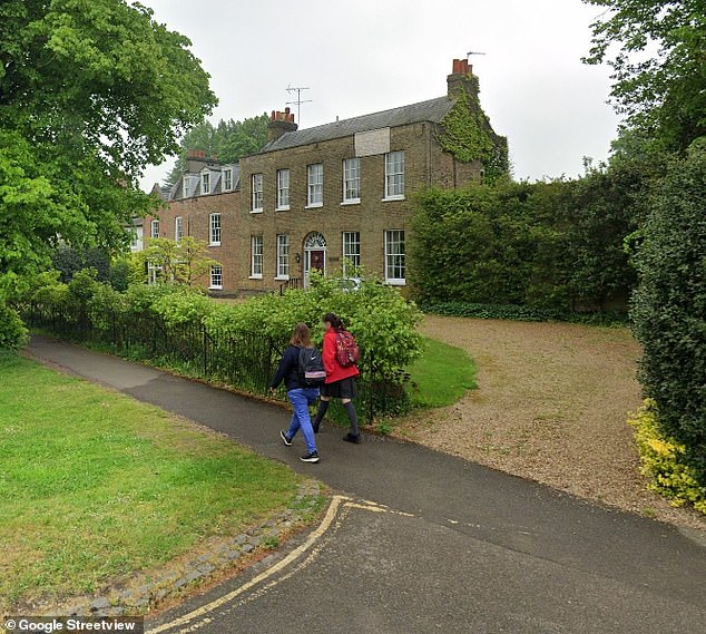Hollybush House, which was built in the late 1700s, is shown on Google Streetview before renovations began