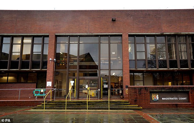 Folkestone Magistrates' Court (pictured) heard the offences took place between April 23 and May 19