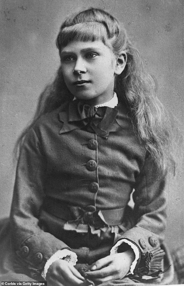 A young Queen Mary. Her family were not as wealthy as you might have expected and her father had no inheritance or wealth