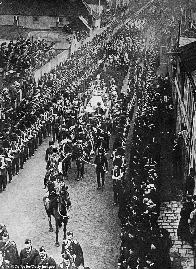 Queen Victoria's funeral in 1901. Queen Victoria is now one of the most famous monarchs to have ever ruled - second only to Queen Elizabeth II - with her cultural impact continuing to this day