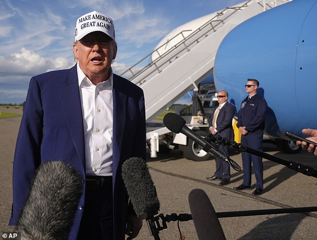 President Donald Trump has warned Putin has gone 'absolutely crazy' following his latest deadly attack on Ukraine
