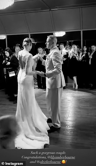 Rachel Stevens' ex husband Alex Bourne married his new wife in a romantic ceremony over the weekend