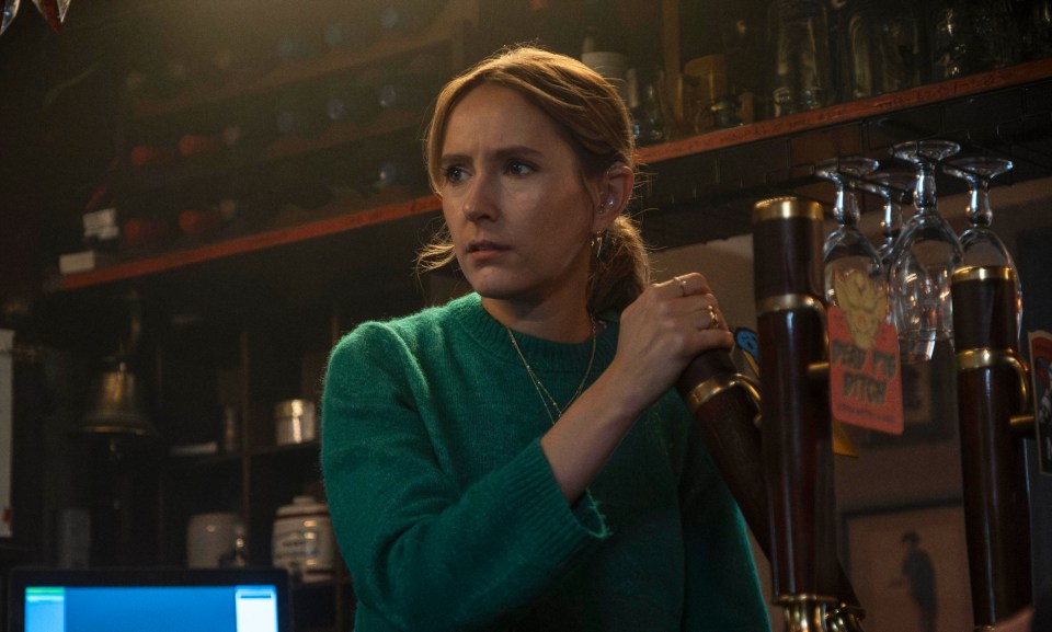 Rose Ayling-Ellis as Alison Brooks in Code of Silence.