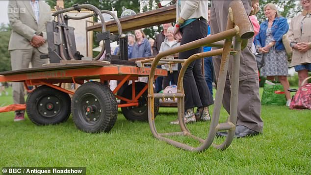 The woman revealed the surprising tale of how the jig came into her families possession