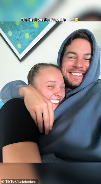 The pair (pictured) left people questioning what's going on between them after growing close on this year's series of Celebrity Big Brother in April.