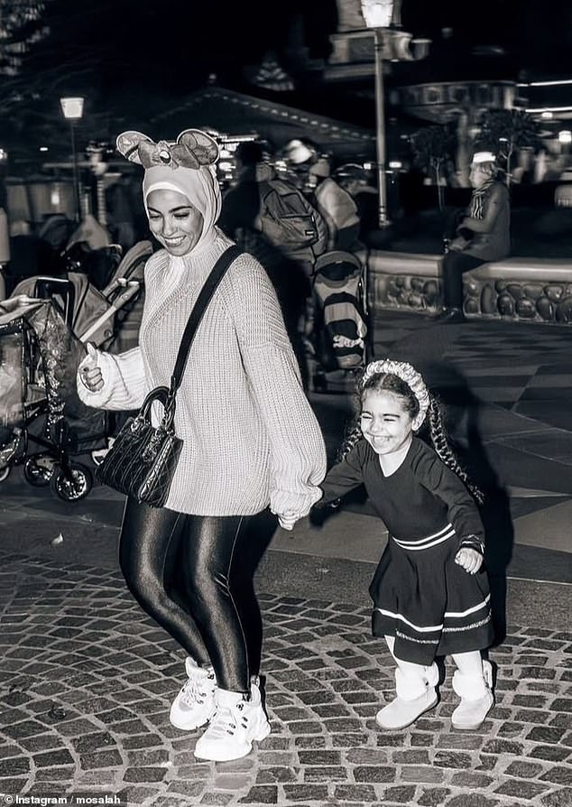 The brood went on a trip to Disney last November, with Mo sharing images of his wife and children clad with Mickey ears enjoying rides and running around the theme park.