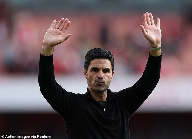 Arsenal continue to more forward but Mikel Arteta is also under pressure to deliver trophies