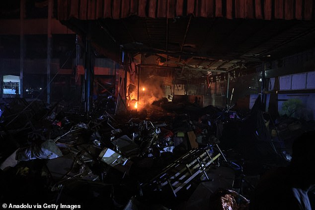 Overnight Israel launched a strike on a school in the territory which had been sheltering displaced people, with rescuers saying at least 20 were killed in the attack