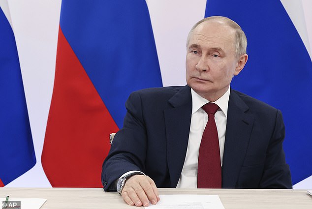 Putin's spokesman has accused Donald Trump of falling victim to 'emotional overload' at a 'crucial moment'