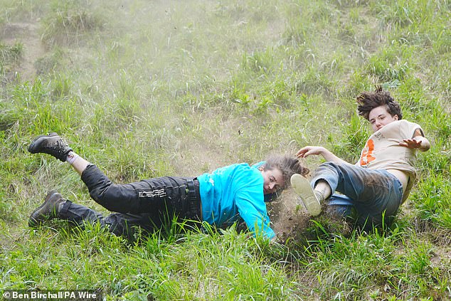 The contests are not for the faint-hearted, with warnings issued about competitors' safety