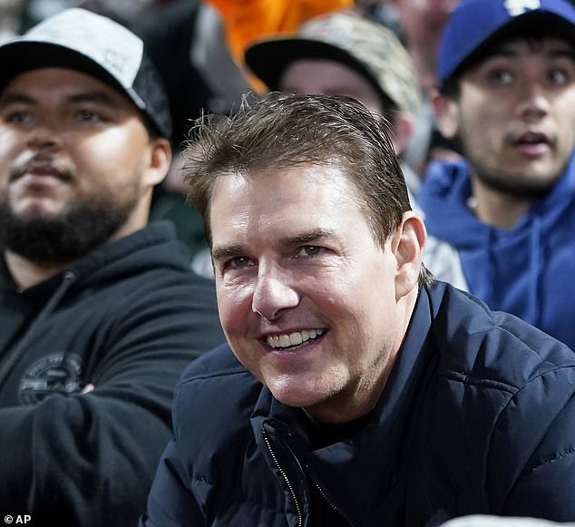 There was also speculation over filler use in October 2021, when the actor turned up at a baseball game in San Francisco with much fuller features (seen)