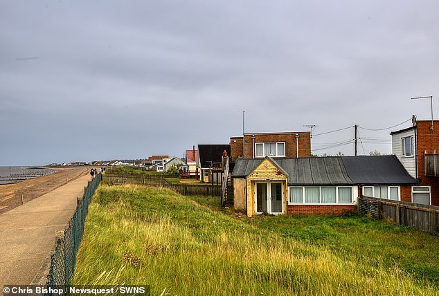 Last year the Environment Agency confirmed that a seven-mile stretch of beach between nearby Hunstanton and Snettisham had reached a 'trigger point' of coastal erosion
