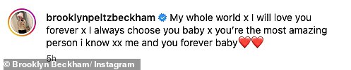 He appeared to make his feelings clear in his latest Instagram video and caption