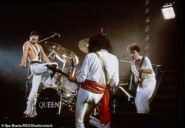 Queen, seen performing in September 1984 at Wembley Arena, had formed in London in 1970