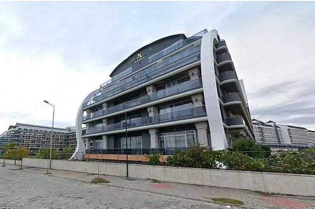 He said he was attacked at the Senza Inn Resort and Spa in Alanya (pictured)