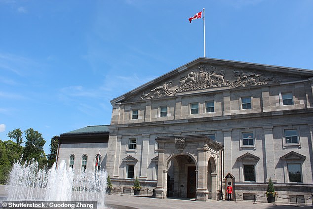 Built in 1838, it is a ceremonial focal point for Canadian state affairs