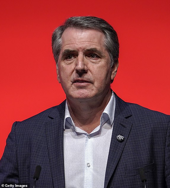 LIVERPOOL, ENGLAND - SEPTEMBER 26: Metro Mayor of Liverpool Steve Rotheram speaks on day two of the Labour Party Conference at the ACC on September 26, 2022 in Liverpool, England The Labour Party hold their annual conference in Liverpool this year. Issues on the agenda are the cost of living crisis, including a call for a reinforced windfall tax, proportional representation and action on the climate crisis.  (Photo by Christopher Furlong/Getty Images)