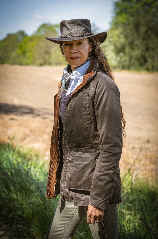 Jaye Griffiths as Celia, a new farmer in Emmerdale.
