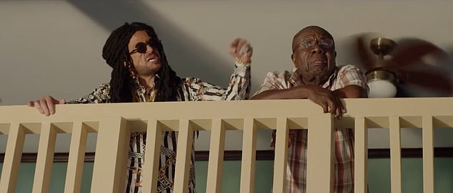 The Mysterious Girl hitmaker also plays Denton 'Kill Man' Powell in Fred Nwaka's blockbuster, which was released at Odeon cinemas on May 20