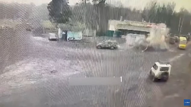 A target is hit on the front line. Drones are by far the biggest threat now